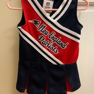 Baby NFL Patriots Cheerleader uniform/costume
